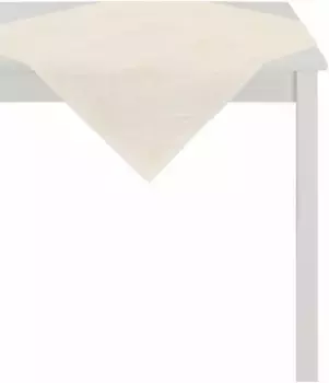 APELT среднее одеяло "3002 Christmas Elegance, Новогоднее украшение, Рождество", (1 шт.) 100х100 см, золотой/белый