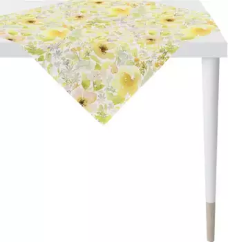 APELT среднее одеяло "6511 SUMMERTIME, летнее украшение, лето ", (1 шт.), цифровая печать 88х88 см, цвет gelb