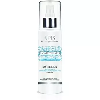 Apis Home Terapis Oxygen Hydrating Кислородный спрей-спрей 2-в-1 с гиалуроновой кислотой, экстрактом алоэ и минералами, интенсивное увлажнение, освежение и блеск, 150 мл, Bipin