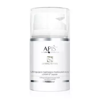 APIS Lifting Peptide лифтинговая и подтягивающая маска для глаз с пептидом SNAP-8 50мл
