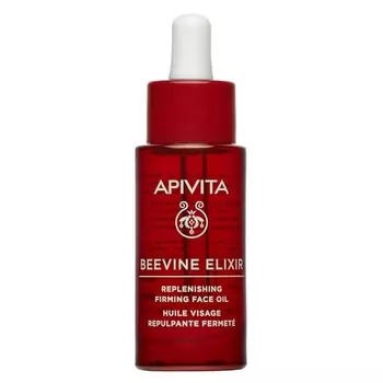 Apivita Beevine Elixir Восстанавливающее укрепляющее масло для лица с прополисом и маслами виноградных косточек, 1,01 унции