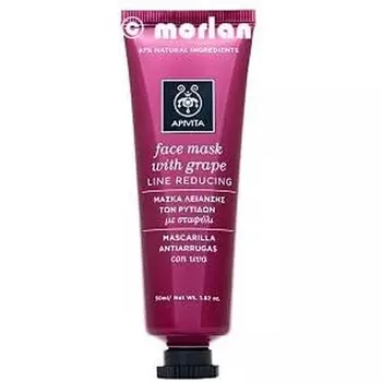 Apivita Face Mask Маска для уменьшения морщин и укрепления кожи с виноградом 40 мл