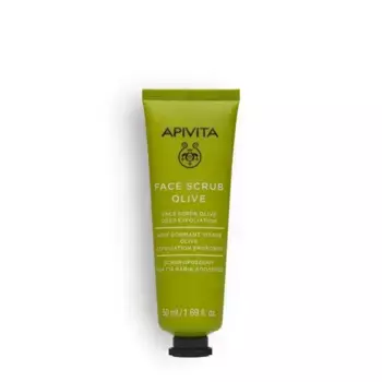 Apivita Face Scrub Olive 50 мл Отшелушивающий скраб