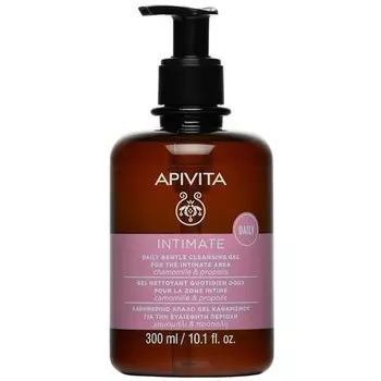 Apivita Feminine Wash, балансирующее pH очищающее средство для интимной зоны, 10,14 жидких унций