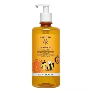 Apivita Gente Пенка для душа для детей Оранжевый мед 500мл