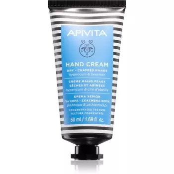 Apivita Hand Care Hypericum & Beeswax интенсивный крем для рук с увлажняющим эффектом 50 мл Inna Marka