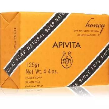 Apivita Natural Soap Honey очищающее мыло 125 г
