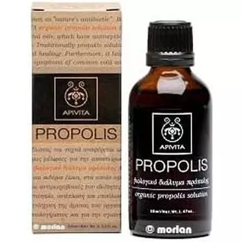 Apivita Органический раствор прополиса с прополисом 50 мл
