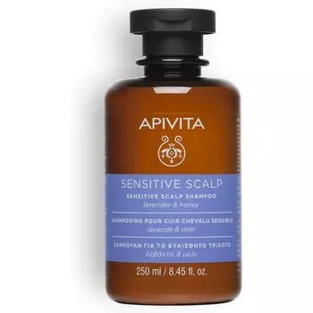 Apivita Шампунь для чувствительной кожи головы с лавандой и медом 250мл