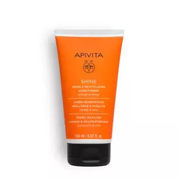 Apivita Shine&Revital Кондиционер Оранжевый/Мед 150 мл Восстанавливающий осветляющий бальзам