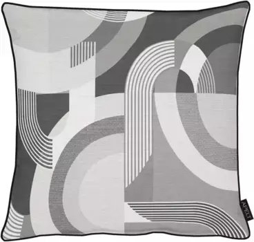 АПЭЛТ Чехол на подушку "Arco", (1 шт.) APELT 46х46 см, серый
