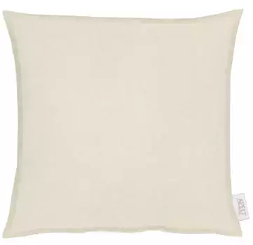 АПЭЛТ декоративная подушка "АЛАСКА", однотонная, чехол без наполнения, 1 шт APELT 49х49 см, цвет natur + unifarben