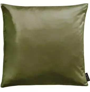 АПЭЛТ декоративная подушка "Алиса", чехол на подушку с наполнителем, 1 шт APELT 45х45 см, зеленый