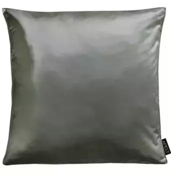 АПЭЛТ декоративная подушка "Алиса", чехол на подушку с наполнителем, 1 шт APELT 45х45 см, серый