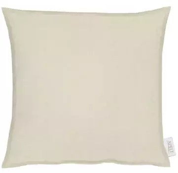 АПЭЛТ декоративная подушка "АЛЯСКА", однотонная, чехол с наполнителем, 1 шт APELT 39х39 см, бежевый