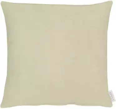 АПЭЛТ декоративная подушка "Апарт", чехол на подушку с наполнителем, 1 шт APELT 39х39 см, бежевый