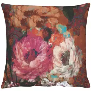 АПЭЛТ декоративная подушка "Феличита", чехол на подушку без наполнения, 1 шт APELT 46х46 см, красный