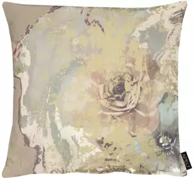 АПЭЛТ декоративная подушка "Ноэми", чехол на подушку с наполнителем, 1 шт APELT 40х60 см, серо-коричневый