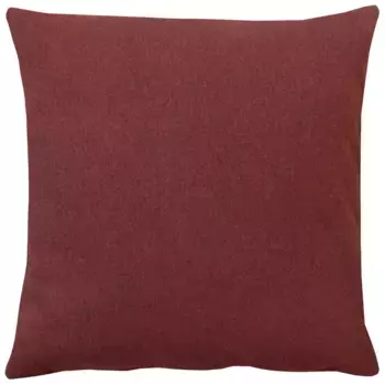 АПЭЛТ декоративная подушка "Осина", чехол без наполнения, 1 шт APELT 46х46 см, цвет brombeer + unifarben