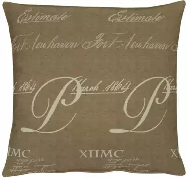 АПЭЛТ декоративная подушка "Ратио", чехол без наполнения, 1 шт APELT 59х59 см, бежевый