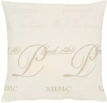 АПЭЛТ декоративная подушка "Ратио", чехол без наполнения, 1 шт APELT 59х59 см, белый