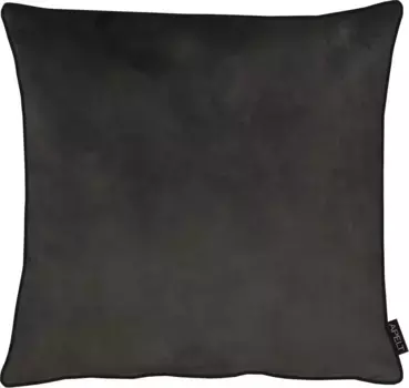 АПЭЛТ декоративная подушка "Рубин", чехол на подушку с наполнителем, 1 шт APELT 45х45 см, серый