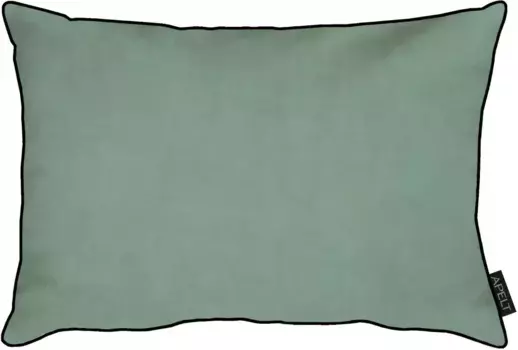 АПЭЛТ декоративная подушка "Рубин", чехол на подушку с наполнителем, 1 шт APELT 35х45 см, бирюзовый