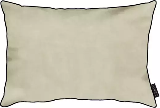 АПЭЛТ декоративная подушка "Рубин", чехол на подушку с наполнителем, 1 шт APELT 45х45 см, бежевый