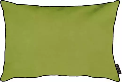 АПЭЛТ декоративная подушка "Рубин", чехол на подушку с наполнителем, 1 шт APELT 45х45 см, зеленый