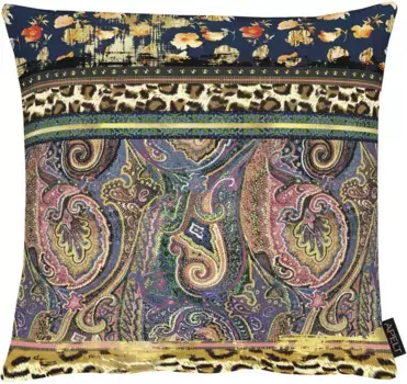 АПЭЛТ декоративная подушка "Самсон", чехол без наполнения, 1 шт APELT 46х46 см, цвет bunt/anthrazit + unifarben