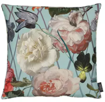 АПЭЛТ декоративная подушка "СИБИЛЛА", чехол с наполнителем, 1 шт APELT 45х45 см, синий