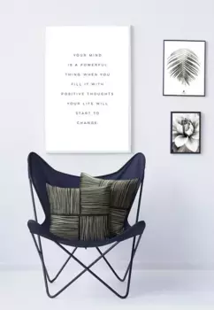 АПЭЛТ декоративная подушка "Тимор", чехол без наполнения, 1 шт APELT 49х49 см, цвет anthrazit/taupe + gemustert