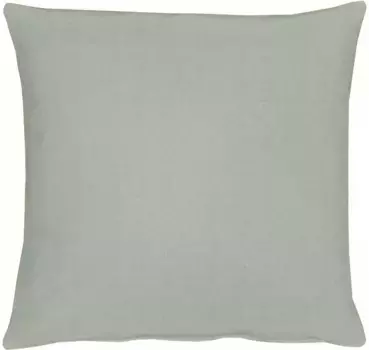 АПЭЛТ декоративная подушка "ТОСКА лен - однотонный", чехол с наполнителем, 1 шт APELT 48х48 см, серый