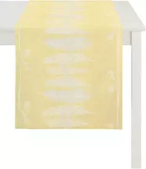 АПЭЛТ дорожка для стола "2207 SPRINGTIME, весеннее украшение, весна", (1 шт.) APELT 48х140 см, цвет gelb/wei