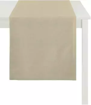 АПЭЛТ дорожка для стола "АЛАСКА, ЛОФТ СТИЛЬ, Rips Uni", (1 шт.) APELT 48х150 см, цвет schilfgrn