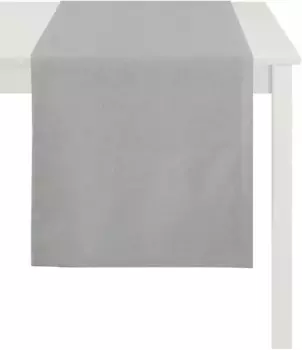 АПЭЛТ дорожка для стола "АЛАСКА, ЛОФТ СТИЛЬ, Rips Uni", (1 шт.) APELT 48х150 см, серый