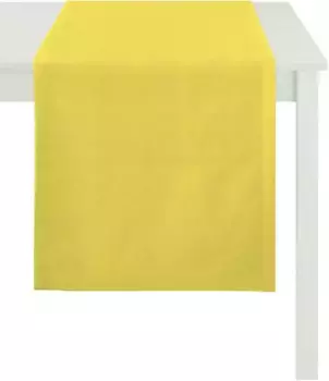АПЭЛТ дорожка для стола "АЛАСКА, ЛОФТ СТИЛЬ, Rips Uni", (1 шт.) APELT 48х150 см, цвет gelb