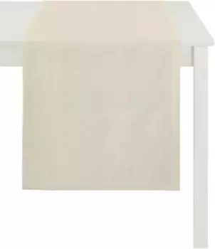 АПЭЛТ дорожка для стола "АЛАСКА, ЛОФТ СТИЛЬ, Rips Uni", (1 шт.) APELT 48х150 см, бежевый