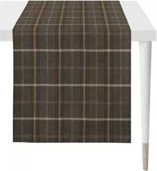 АПЭЛТ дорожка для стола "Скотт", (1 шт.) APELT 42х150 см, коричневый