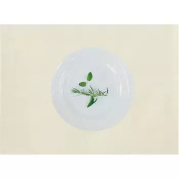 АПЭЛТ Подставка для столовых приборов «Аризона, Uni-Basic», (набор, 2 шт.), имитация льна Apelt, цвет creme