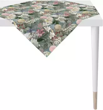 АПЭЛТ средний плед "1607 ОСЕННЯЯ ВРЕМЯ, осеннее оформление, осень", (1 шт.), цифровая печать APELT 85х85 см, цвет trkis/bunt