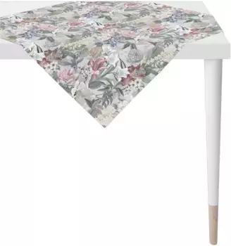 АПЭЛТ средний плед "1607 ОСЕННЯЯ ВРЕМЯ, осеннее оформление, осень", (1 шт.), цифровая печать APELT 85х85 см, серый