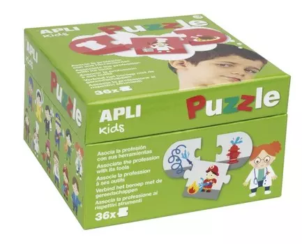 Apli Kids, пазлы, Профессии, для детей, 36 шт.