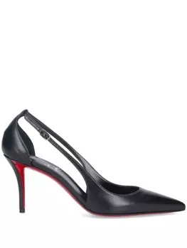 Апострофаторные туфли 80 мм Christian Louboutin, черный
