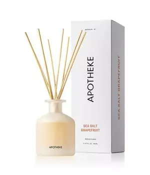 APOTHEKE Диффузор с морской солью и грейпфрутом, 6,7 унций, белый