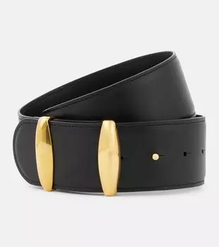 Аппаратный кожаный ремень Altuzarra, черный