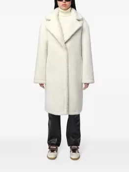 Apparis двустороннее пальто Anei, белый