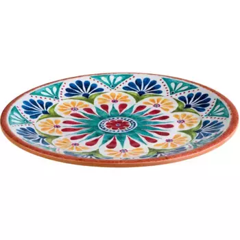 APS-тарелка «Арабеска», под терракоту, можно мыть в посудомоечной машине, 26,5 см, цвет terrakotta