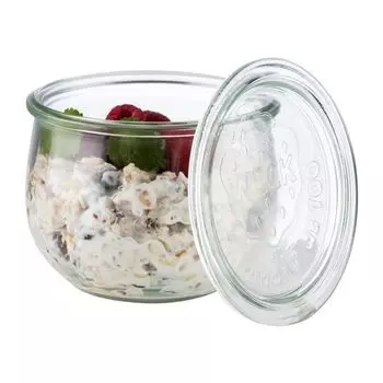 APS Weck банка с крышкой в форме тюльпана, 580 мл, набор из 6 шт, мультиколор