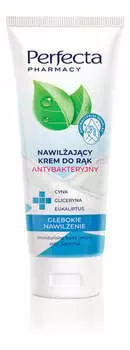 Аптека, увлажняющий антибактериальный крем для рук, 80 мл Perfecta